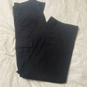RSQ Black Cargo Pants with Straight Fit